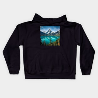 imaginary lake Kids Hoodie